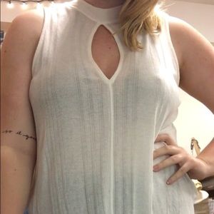 Free People White Tank